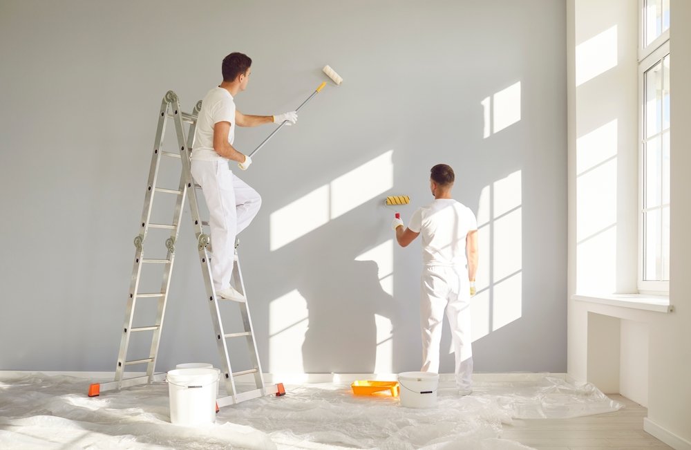 Dit is het resultaat van glasvliesbehang laten aanbrengen in je nieuwbouwwoning in Middelburg.